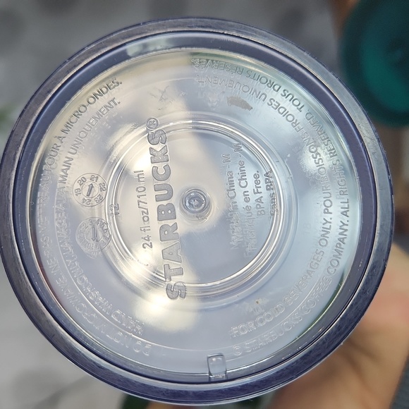 Set of 2 Starbucks Venti Cold Cups - Vibrant Floral Spring Collection - Picture 4 of 4